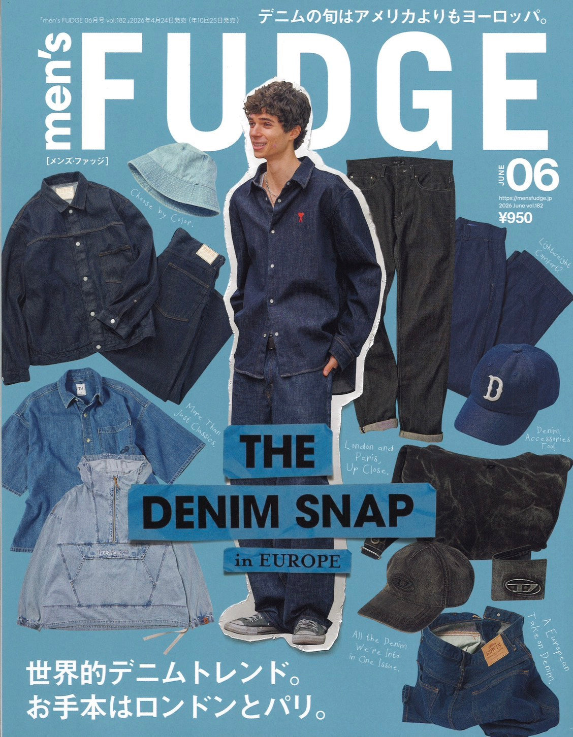 【雑誌 Men's FADGE掲載】AS STANDARD アズスタンダード ORIGINAL DENIM Shirts