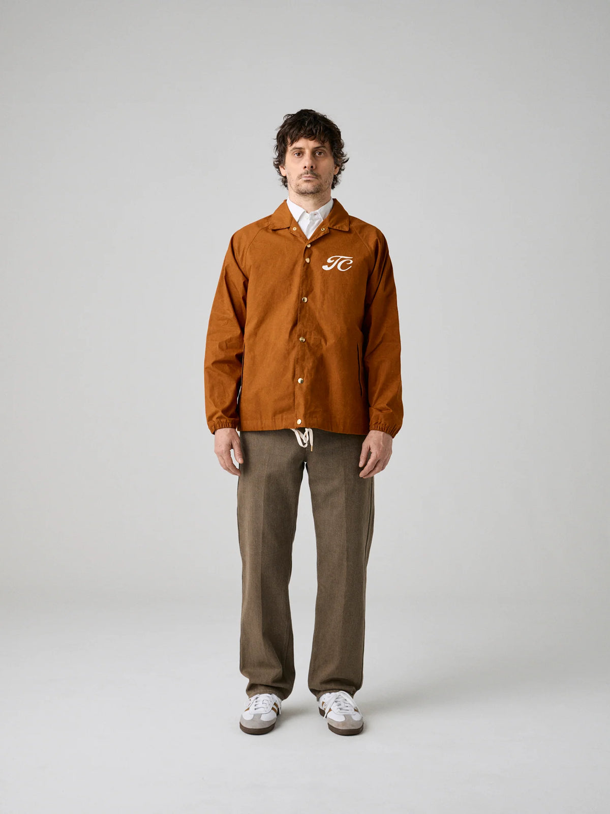 Tool Craft ツールクラフト P.COTTON COACH JACKET パラフィンコットンコーチジャケット - COYOTE -