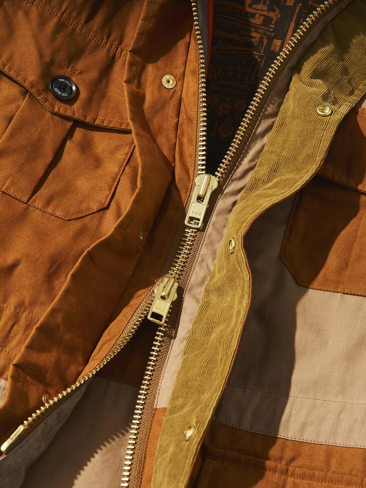 Tool Craft ツールクラフト P.COTTON MOUNTAIN PARKA パラフィンコットンマウンテンパーカ - COYOTE -
