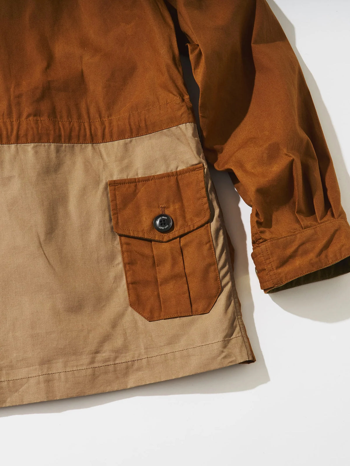 Tool Craft ツールクラフト P.COTTON MOUNTAIN PARKA パラフィンコットンマウンテンパーカ - COYOTE -