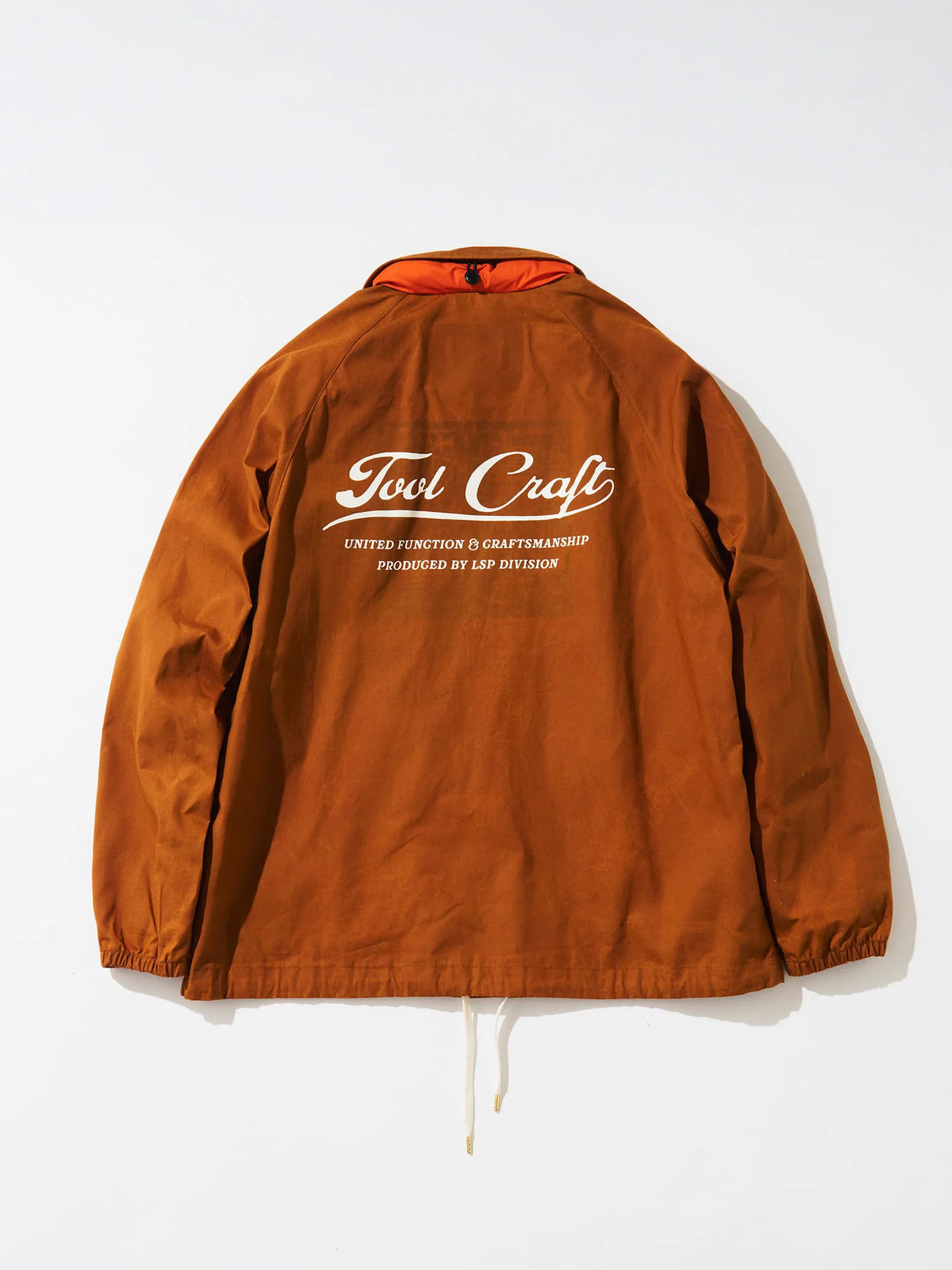 Tool Craft ツールクラフト P.COTTON COACH JACKET パラフィンコットンコーチジャケット - COYOTE -