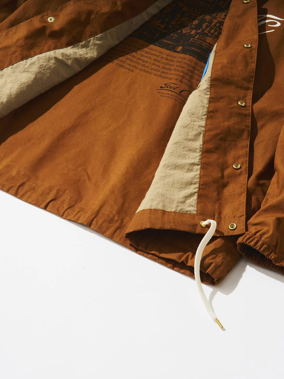 Tool Craft ツールクラフト P.COTTON COACH JACKET パラフィンコットンコーチジャケット - COYOTE -