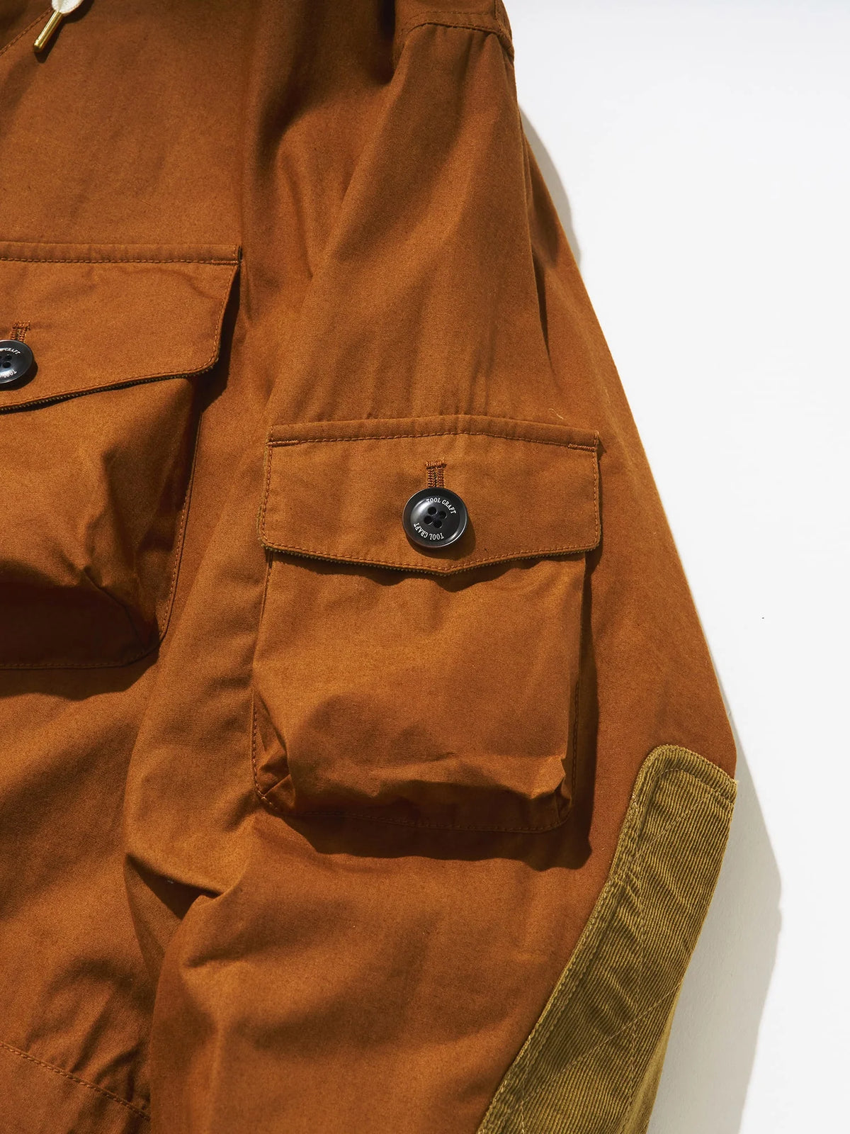 Tool Craft ツールクラフト P.COTTON ANORAK パラフィンコットンアノラック - COYOTE -