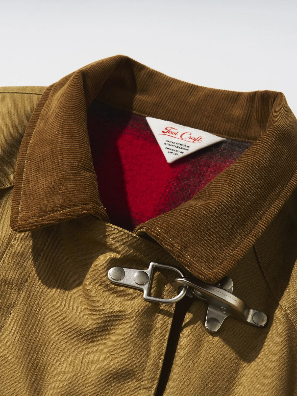 Tool Craft ツールクラフト FIREMAN JACKET パラフィンコットンファイヤーマンジャケット - BROWN -