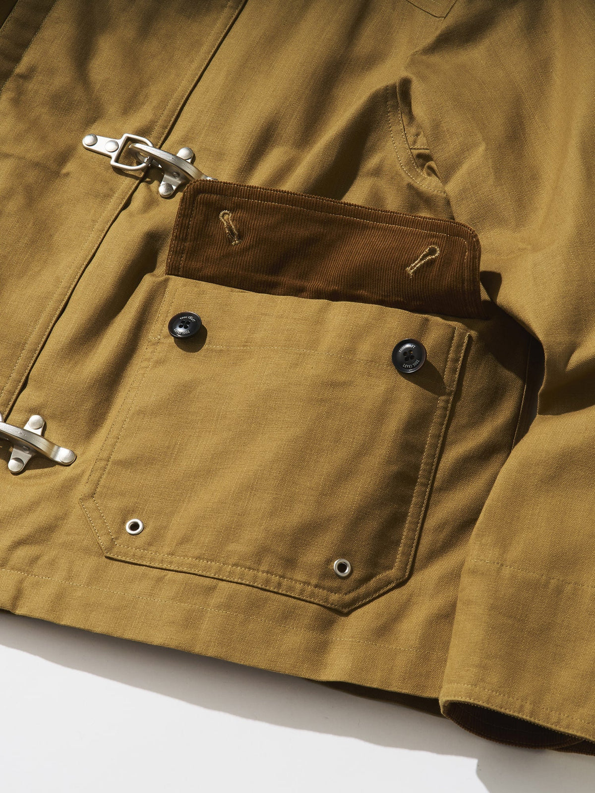 Tool Craft ツールクラフト FIREMAN JACKET パラフィンコットンファイヤーマンジャケット - BROWN -