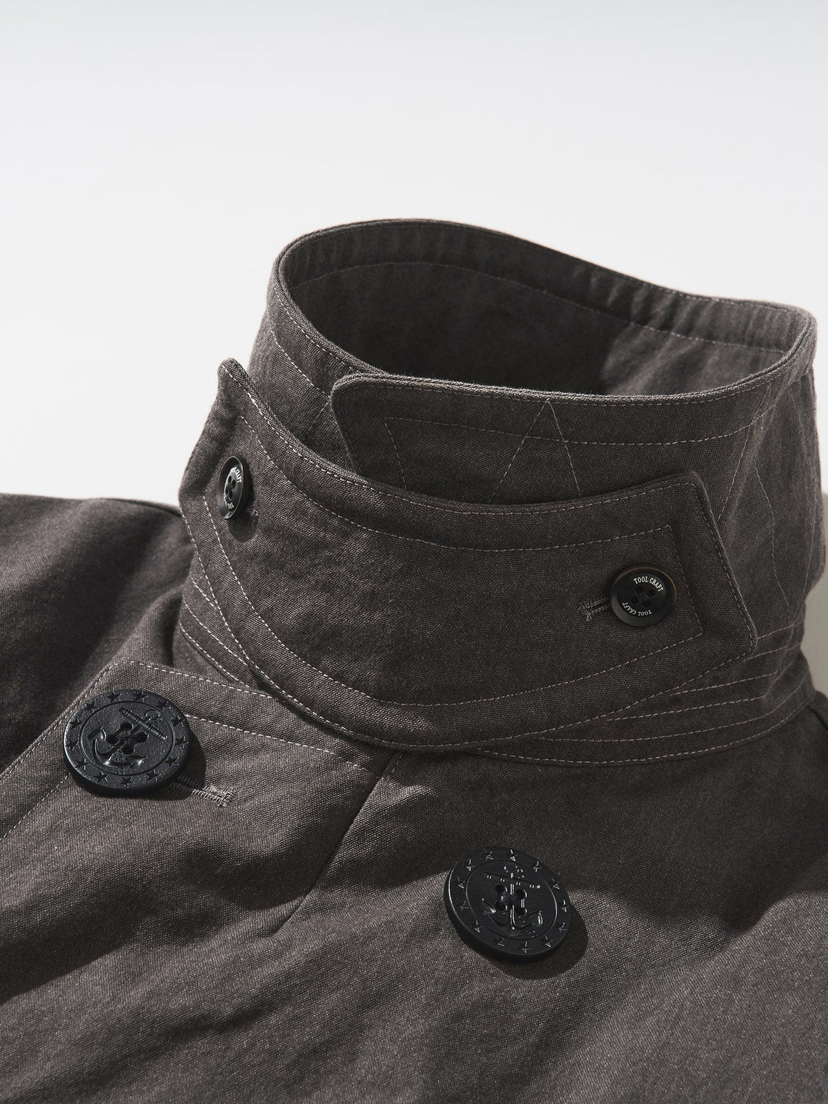 Tool Craft ツールクラフト DOWN P-COAT ダウンPコート - CHARCOAL -