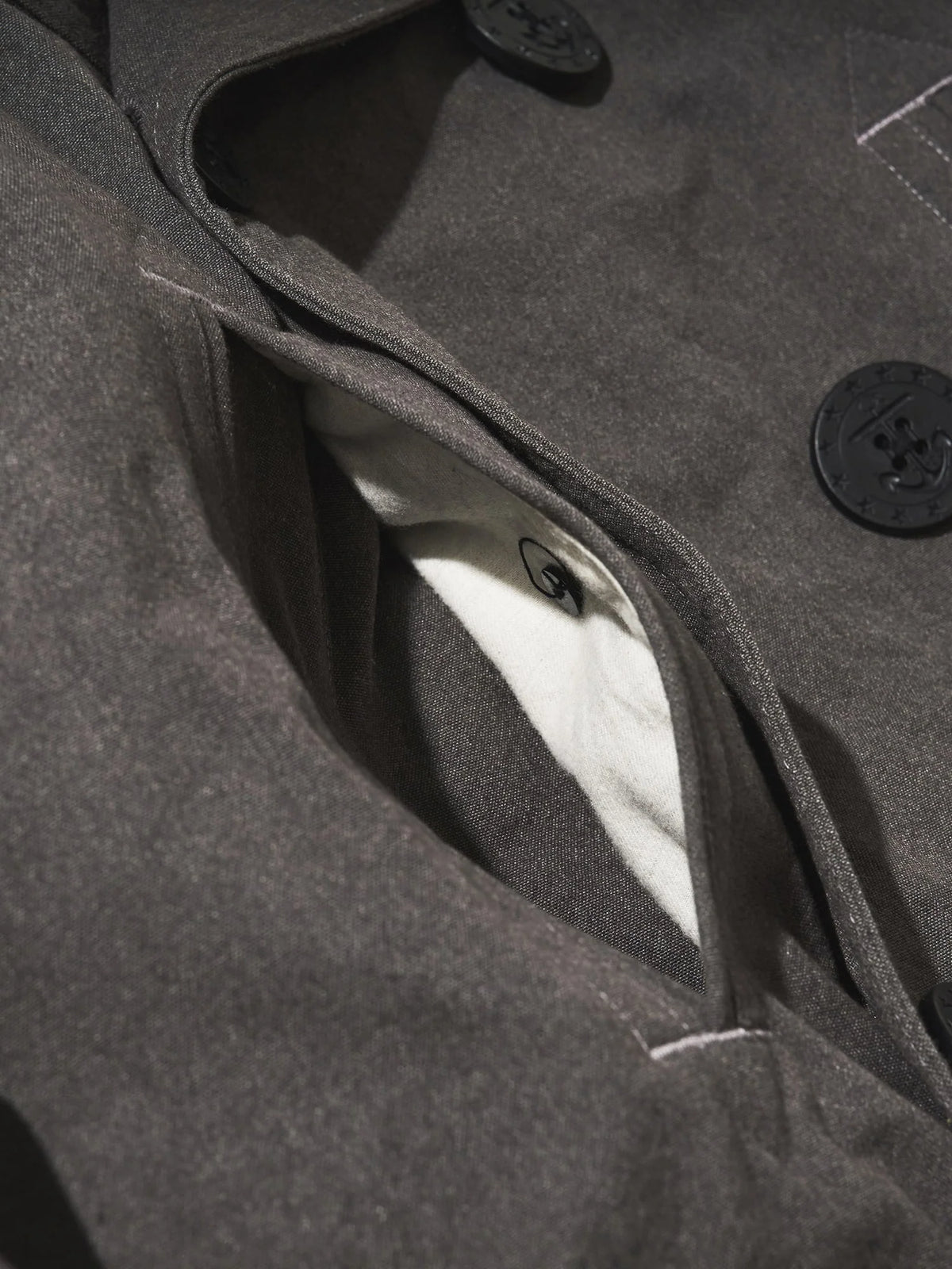 Tool Craft ツールクラフト DOWN P-COAT ダウンPコート - CHARCOAL -