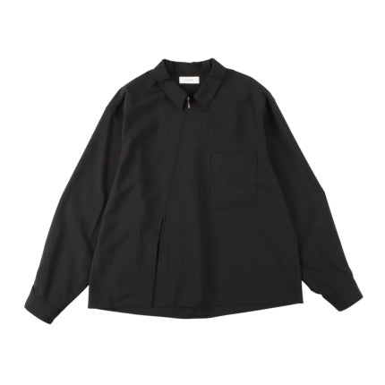 【RENEWAL SALE】THE JEAN PIERRE ジャン・ピエール 50's Zip Wool Shirt