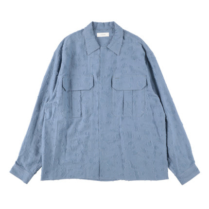 【RENEWAL SALE】THE JEAN PIERRE ジャン・ピエール Grunge Jacquard Manette CPO Shirts