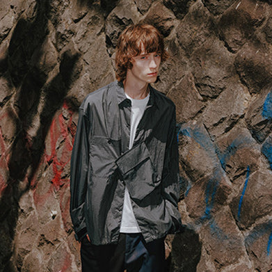 【RENEWAL SALE】THE JEAN PIERRE ジャン・ピエール Shell Nylon Shirt