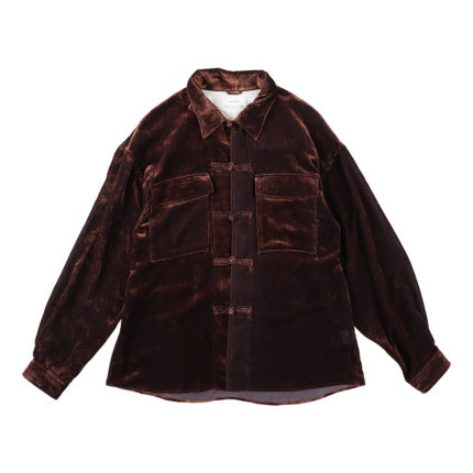 【RENEWAL SALE】THE JEAN PIERRE ジャン・ピエール 60S French China Velvet Shirts