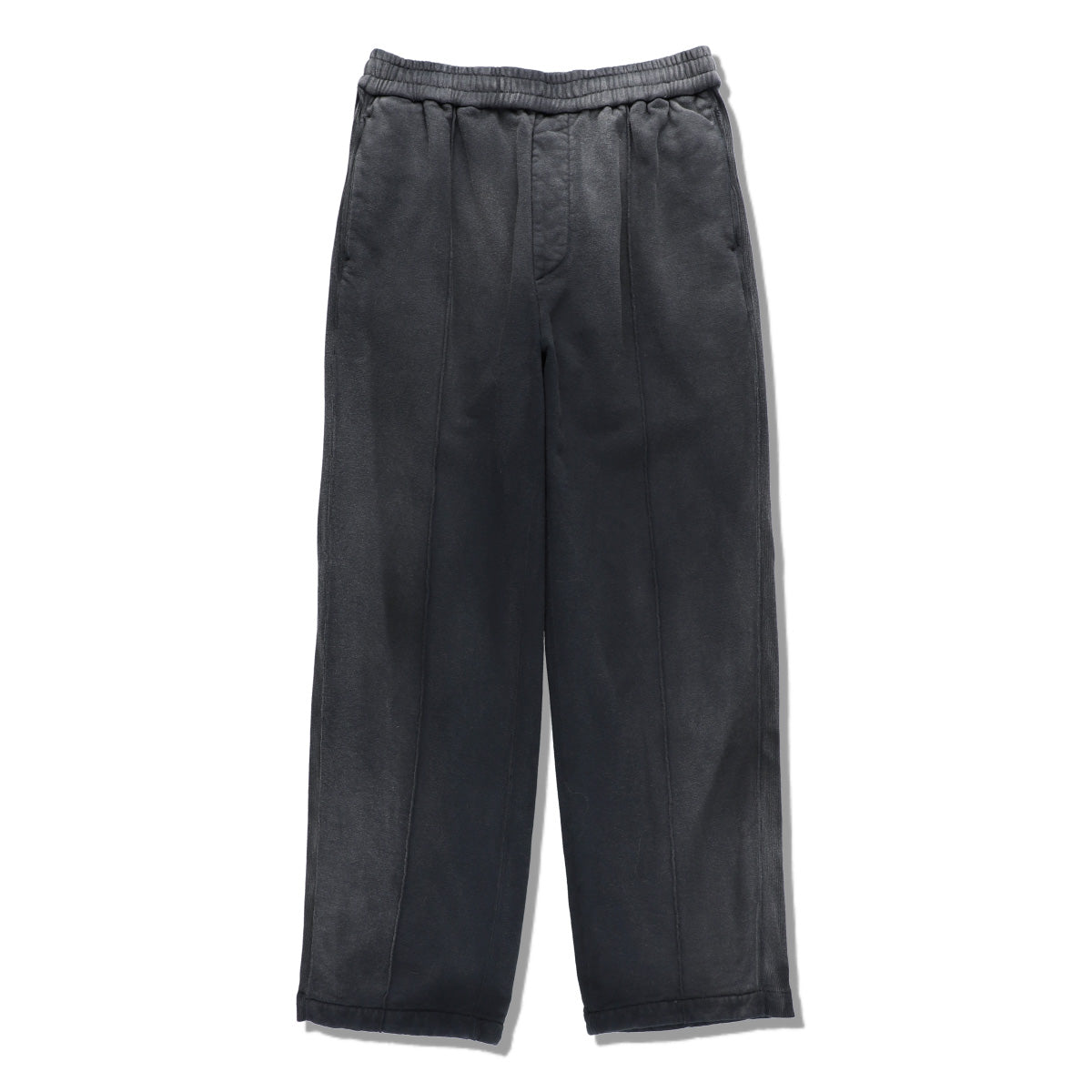 THE JEAN PIERRE ジャン・ピエール Pigmentdye Dove Sweat Trouser - MIDNIGHT BLACK -