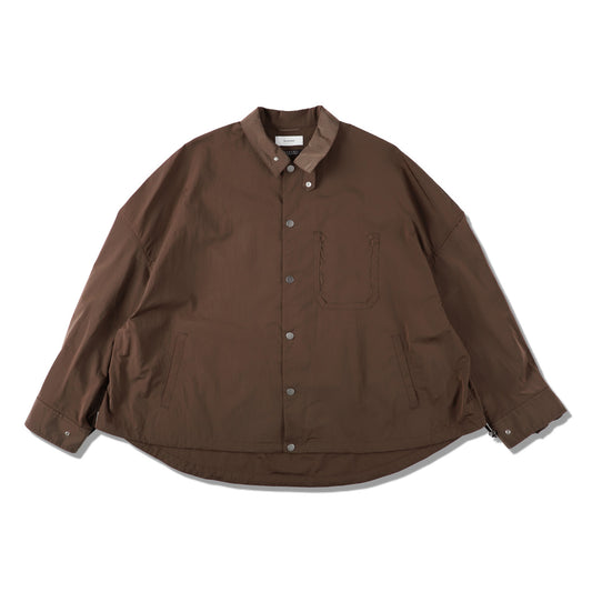 THE JEAN PIERRE ジャン・ピエール 11XL Coach Jacket - BROWN -