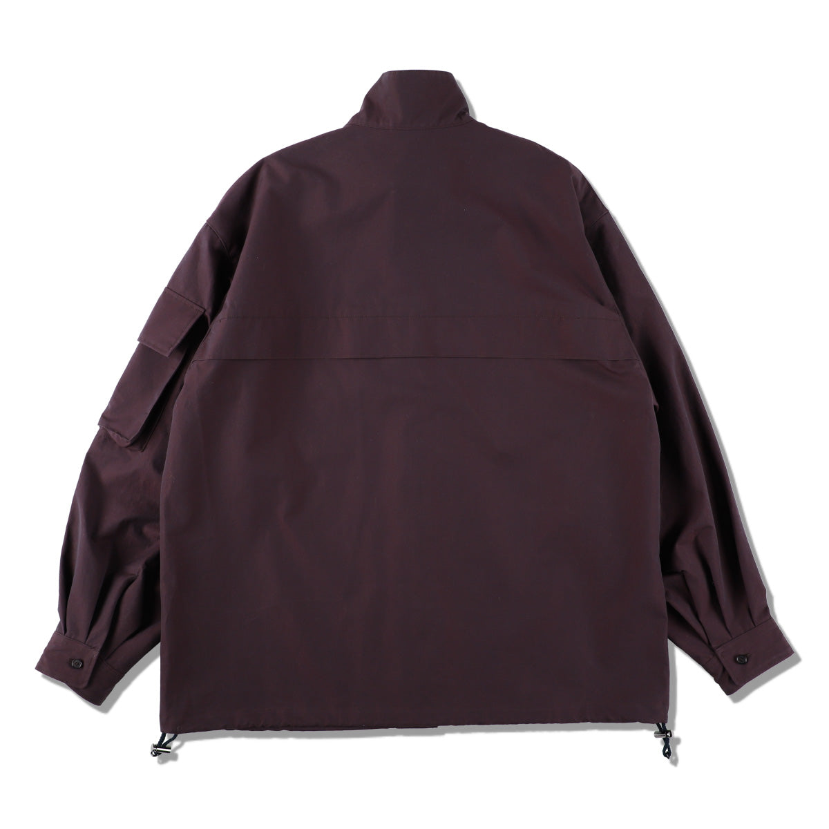 THE JEAN PIERRE ジャン・ピエール French Police Shirt - BURGUNDY -