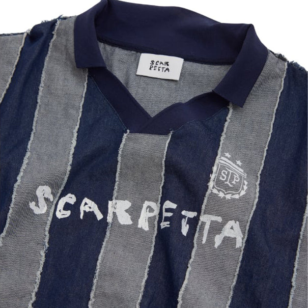 SCARPETTA スカルペッタ DENIM GAME SHIRTS - BLUE -