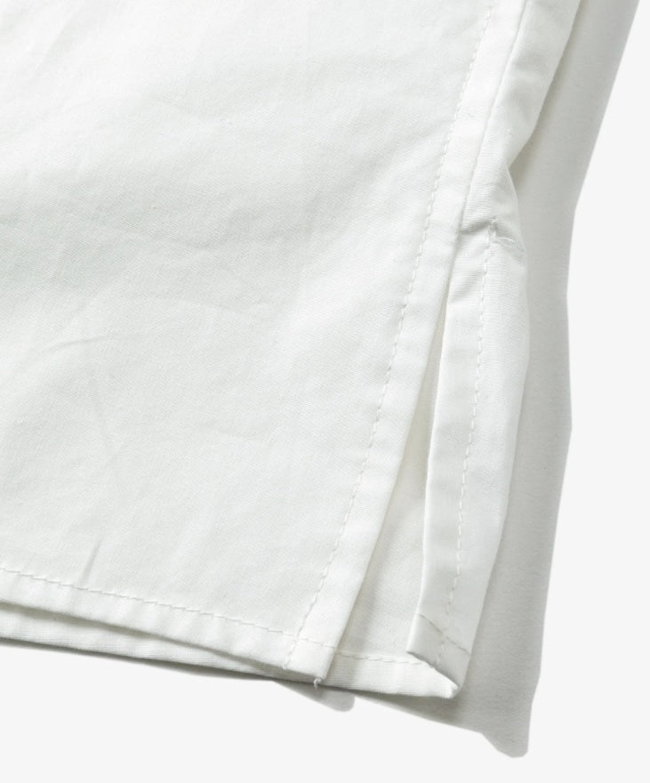 rehacer レアセル Botanical Sleeve Typewriter Shirt - WHITE -