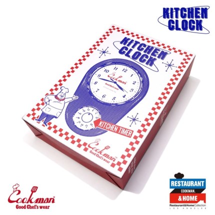 Cookman クックマン キッチンクロック Kitchen Clock