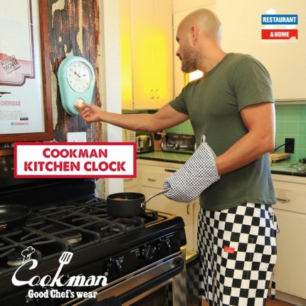 Cookman クックマン キッチンクロック Kitchen Clock