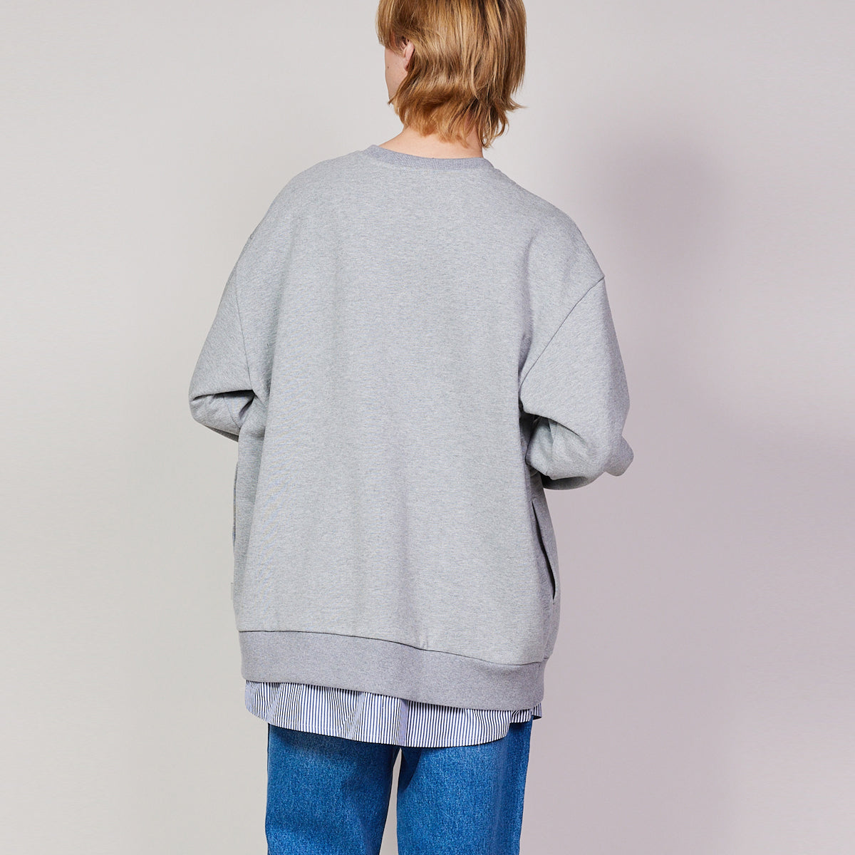 rehacer レアセル Slit Fake Layered CS - GRAY -