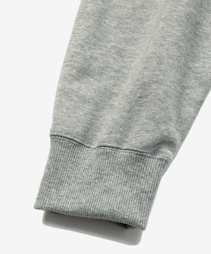 rehacer レアセル High Neck Wide Sweat Shirt - GRAY -