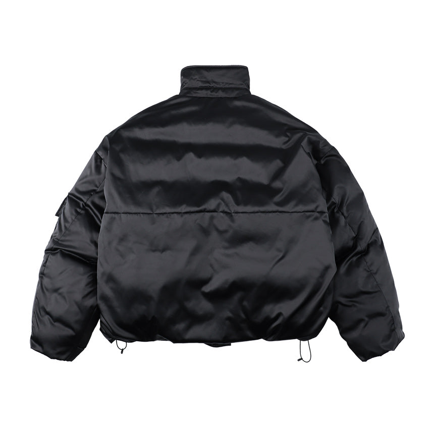 THE JEAN PIERRE ジャン・ピエール Puffer Jacket - BLACK -