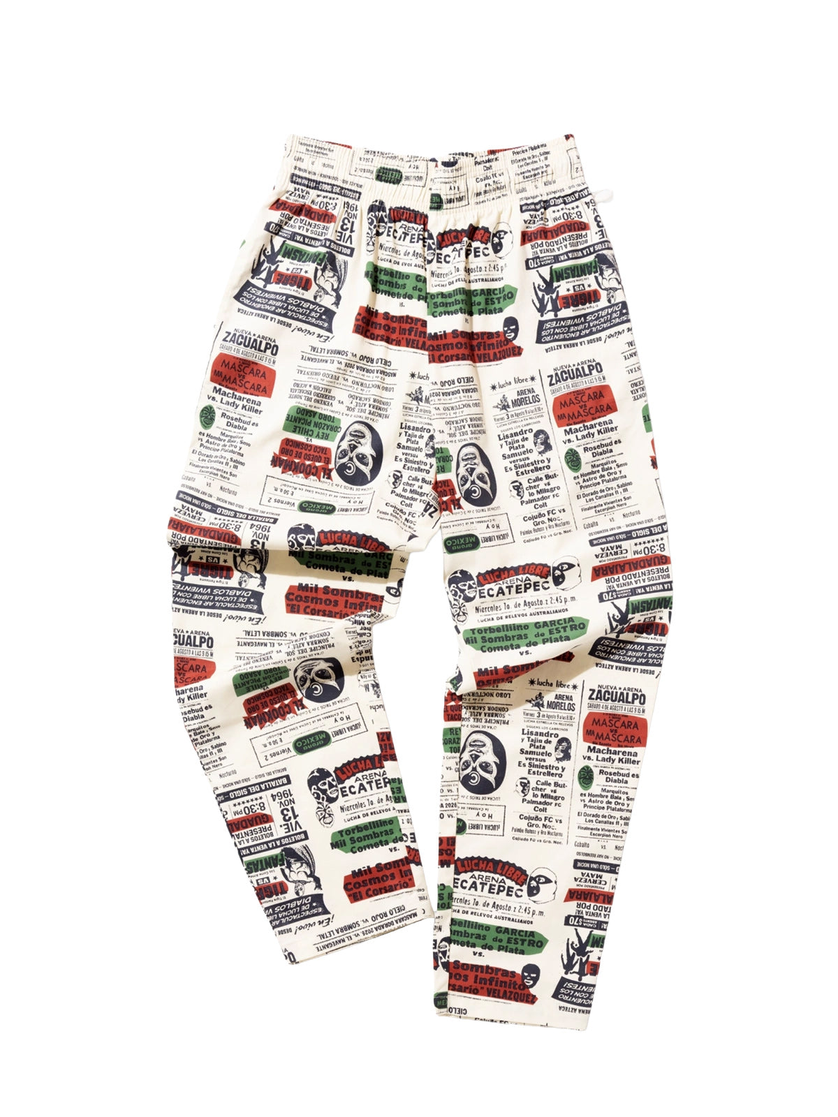 Cookman クックマン シェフパンツ Chef Pants Lucha Libre