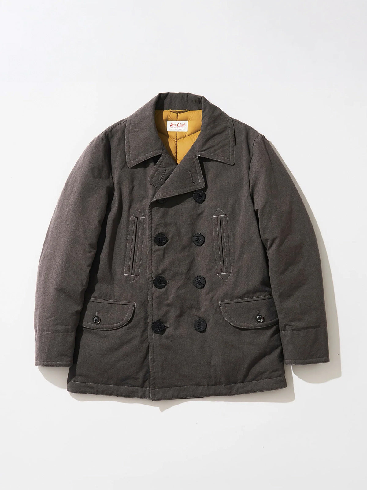 Tool Craft ツールクラフト DOWN P-COAT ダウンPコート - CHARCOAL -