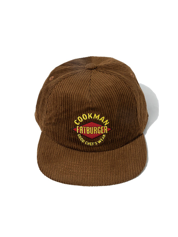 Cookman クックマン キャップ Low Cap FAT Corduroy - BROWN -