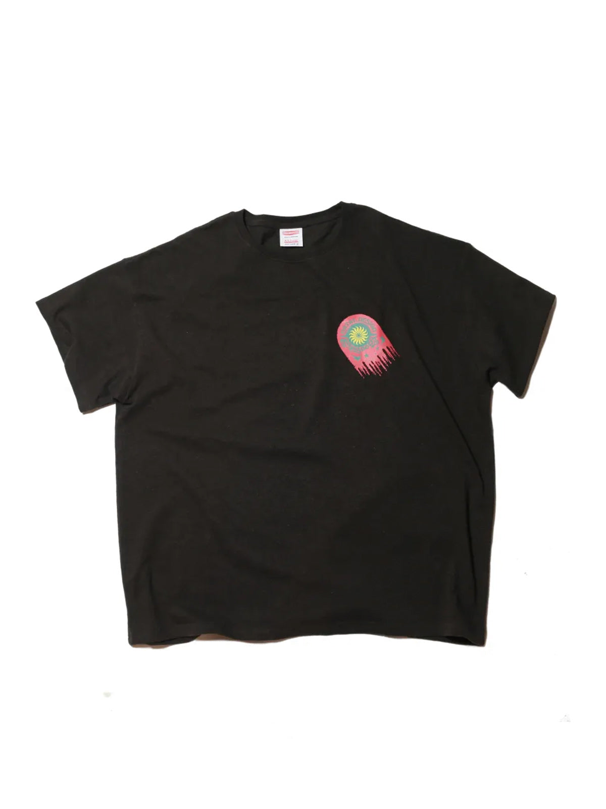 NATAL DESIGN x MAGOODZ ネイタル デザイン MAGOODZ "Random Earthing Club" ND ver. TEE - BLACK -
