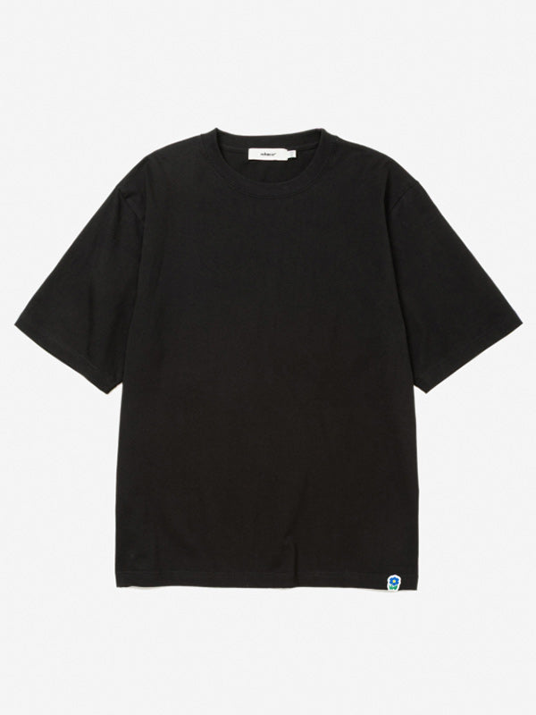 rehacer レアセル Pearl Garden Relax Fit T-shirt - BLACK -