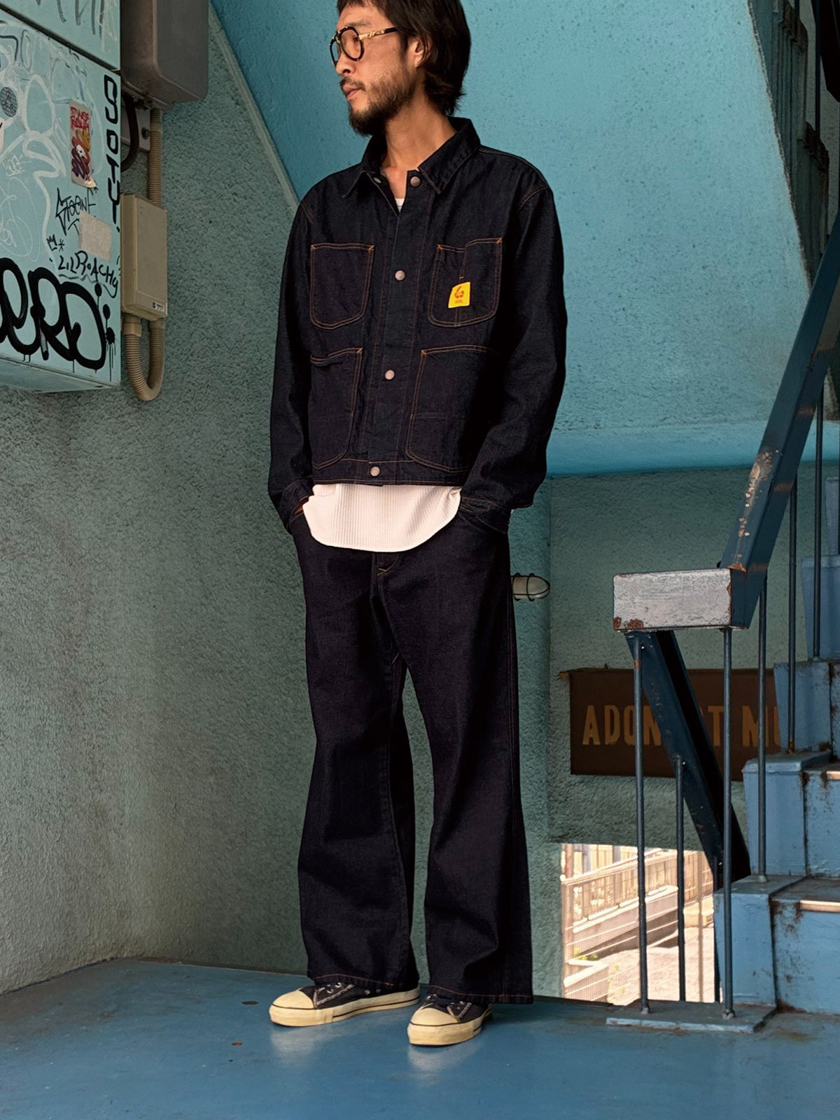 KOJIMA SHINSENGUMI 児島新鮮組 GHORE JACKET - INDIGO DENIM -