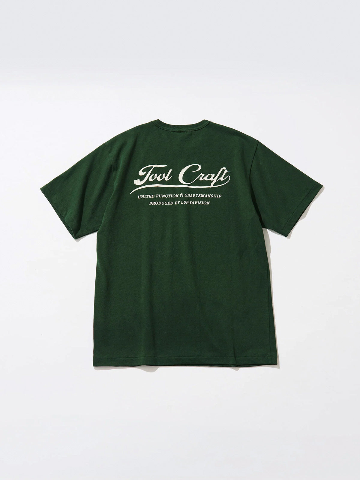 tool craft ツールクラフト LOGO T-SHIRTS - BRITISH GREEN -