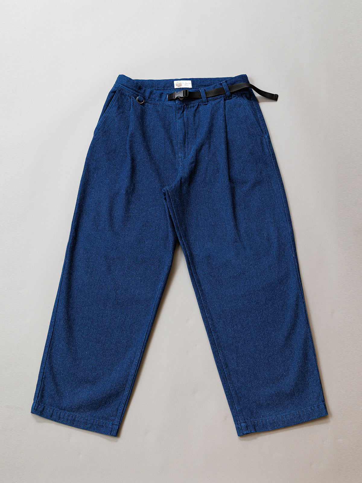 GERRY ジェリー Tuck Wide Climbing Pants(起毛デニム) - INDIGO -