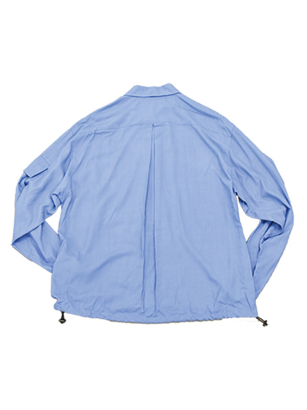 THE JEAN PIERRE ジャン・ピエール Beta Shirt RAYON  - SAX -