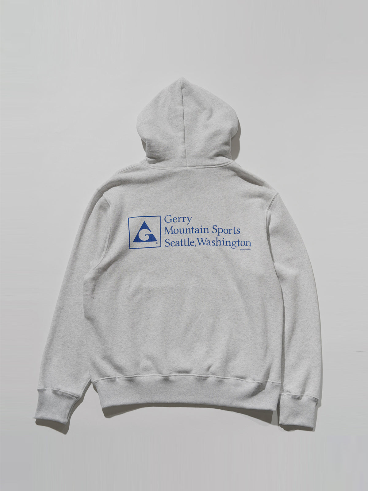GERRY ジェリー 13oz Heavy Cotton Sweat Graphic Hoodie - ASH -