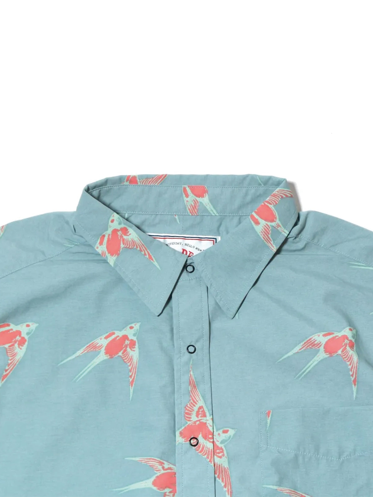 NATAL DESIGN ネイタル デザイン HOME BOUND SS SHIRTS 3 - BLUE OLIVE -