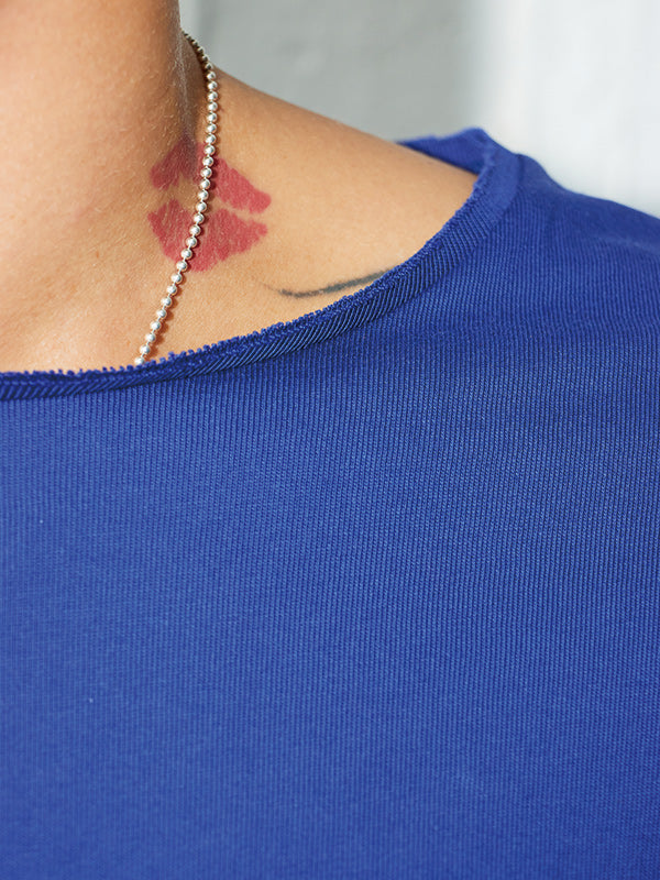 AS STANDARD X SCREEN STARS アズスタンダード x スクリーンスターズ  Cut Off  TEE - NAVY -