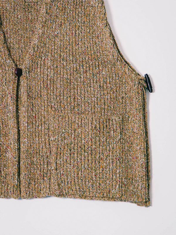 Nasngwan ナスングワム Nasngwam GRAIN VEST- BEIGE-