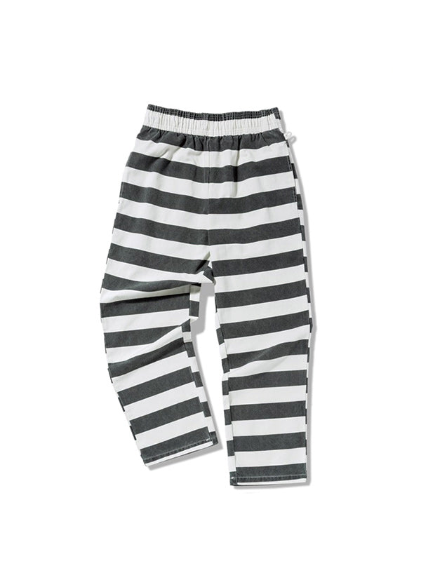 Cookman クックマン シェフパンツ Chef Pants Semiwide11oz Washed Duck Canvas Border