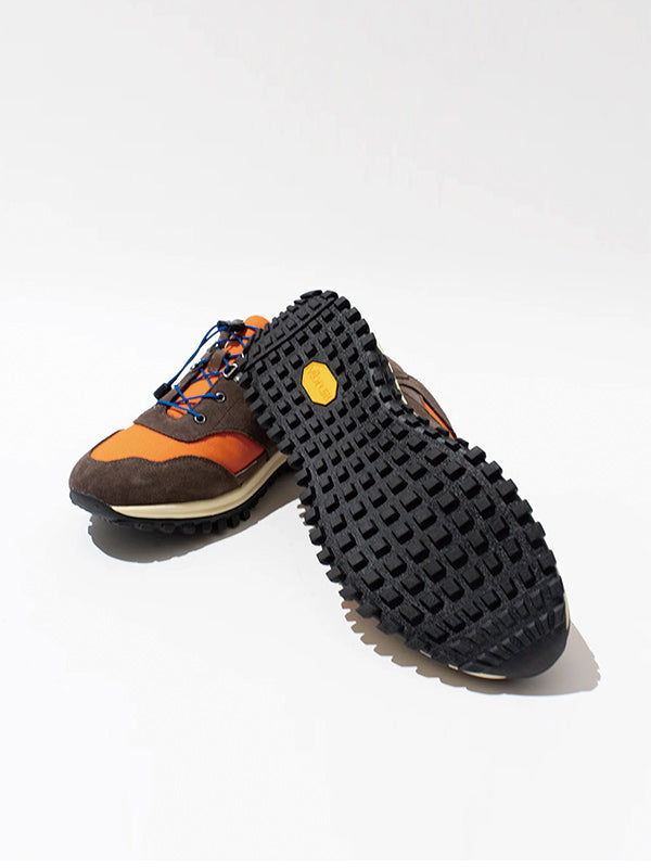 yuers ユアーズ WALKABOUT - ORANGE x BROWN -