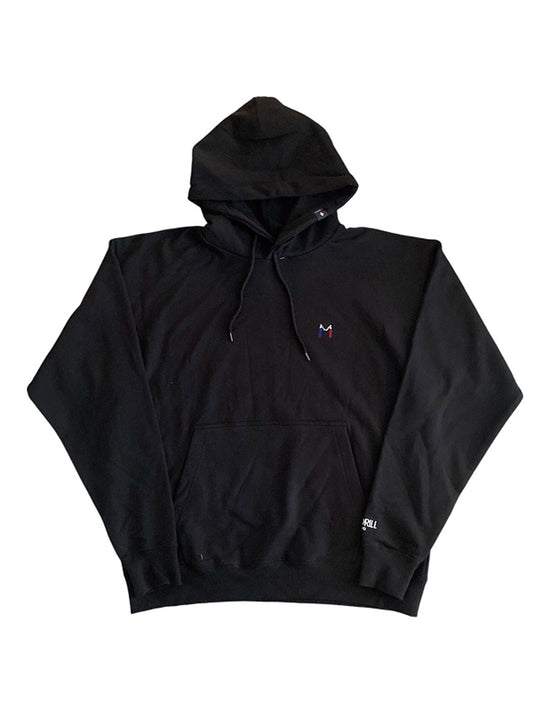 Mendrill メンドリル  MNDL FRENCH TERRY HOODIE - BLACK -