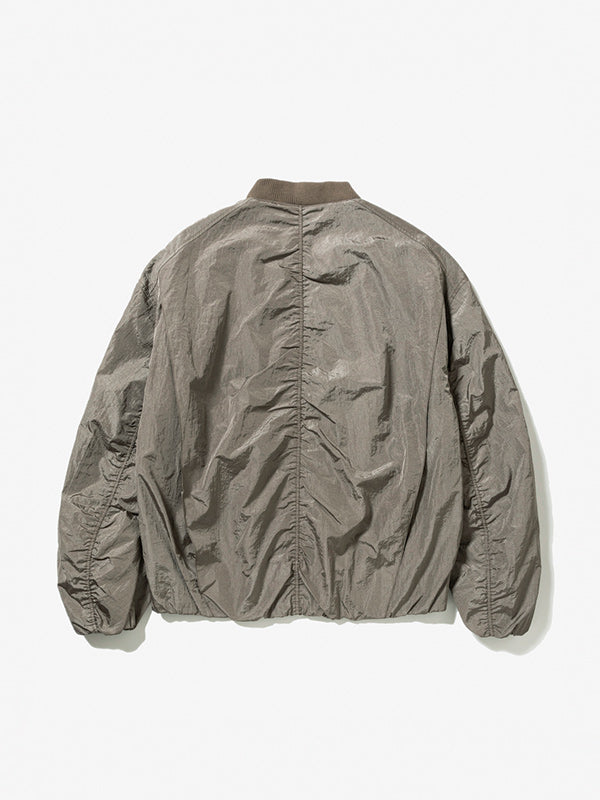 rehacer レアセル Shrink MA-1 Jacket - Greige -