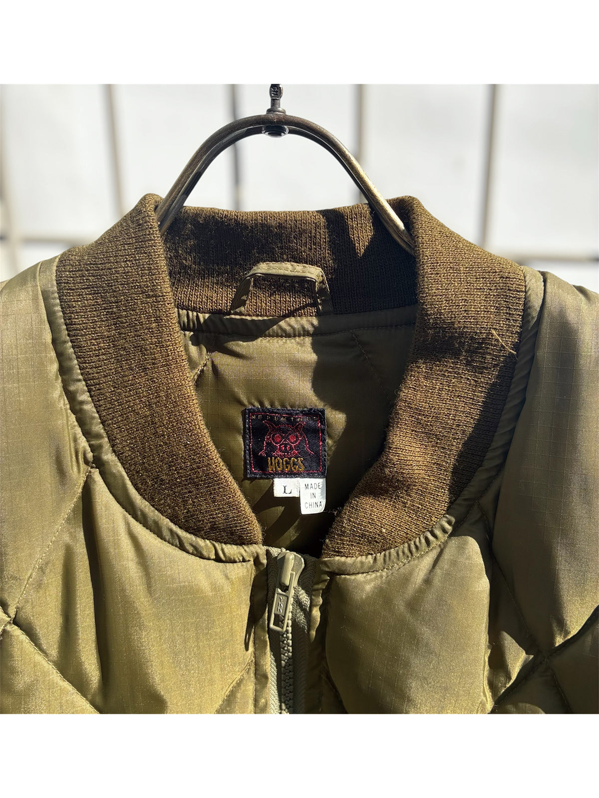 USED COLLECTION ユーズドコレクション 2000s HOGGS down vest - BROWN -
