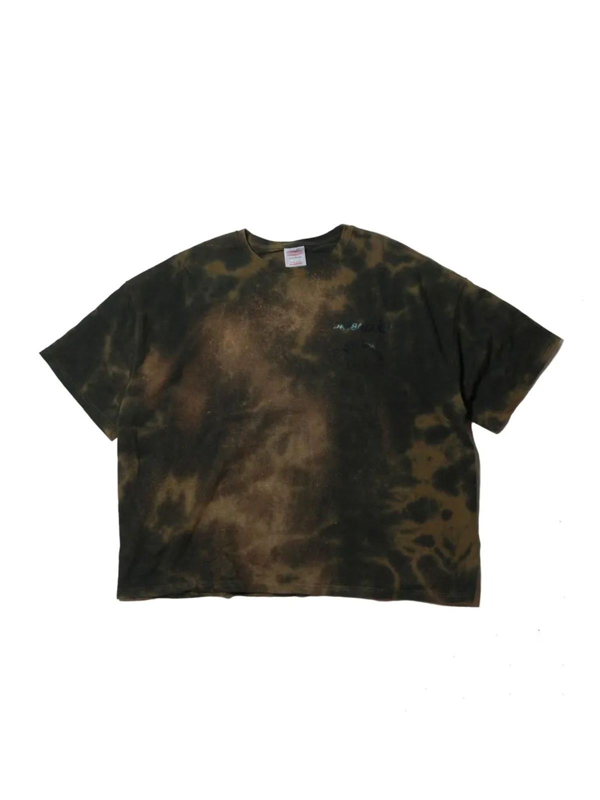 NATAL DESIGN ネイタル デザイン HEMP WIDE TEE PRINTED DAYBREAKS 2 DYE ver. - OLIVER DRAB -
