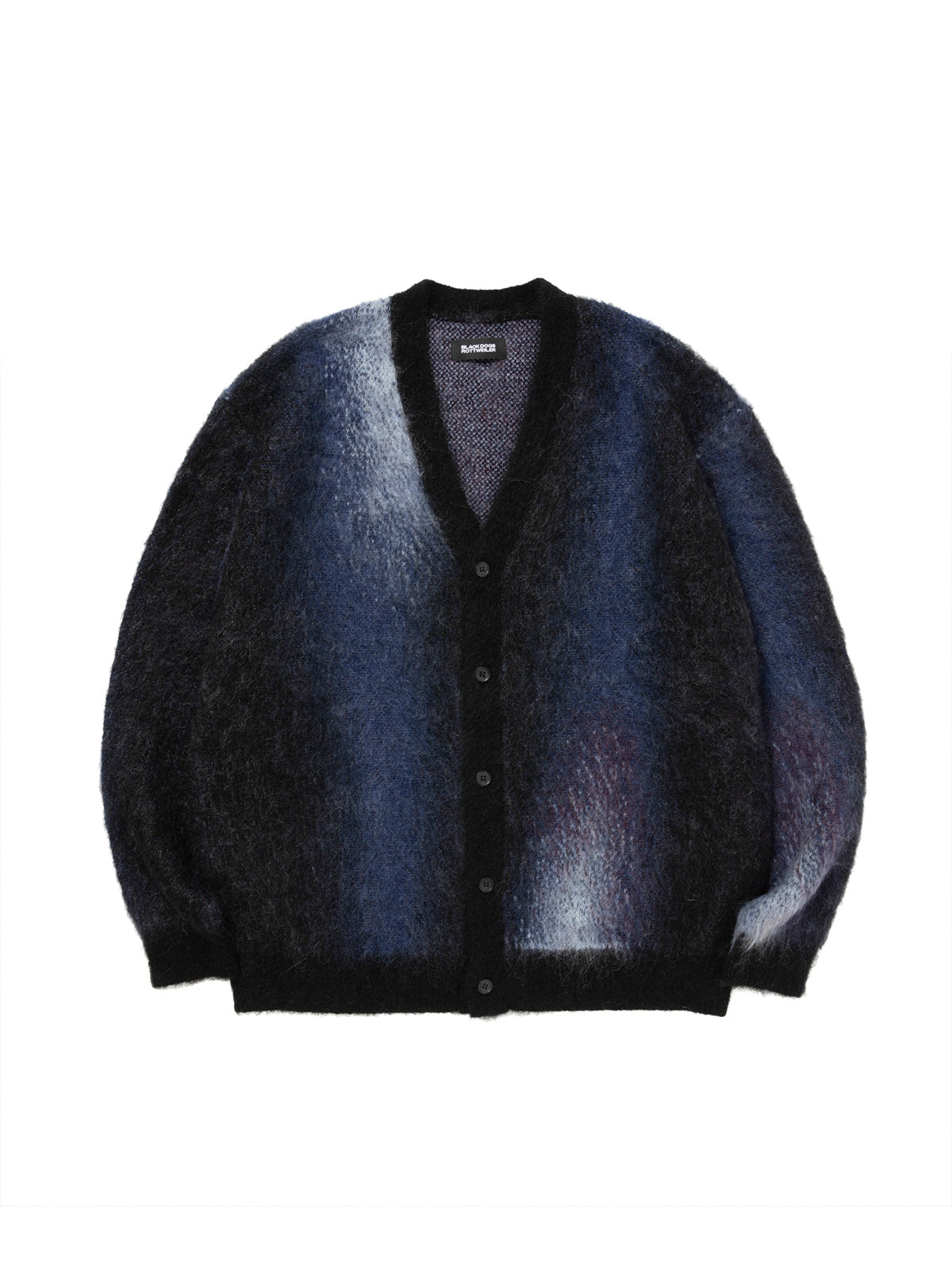 ROTTWEILER ロットワイラー R9 PATERNED CARDIGAN - NAVY -
