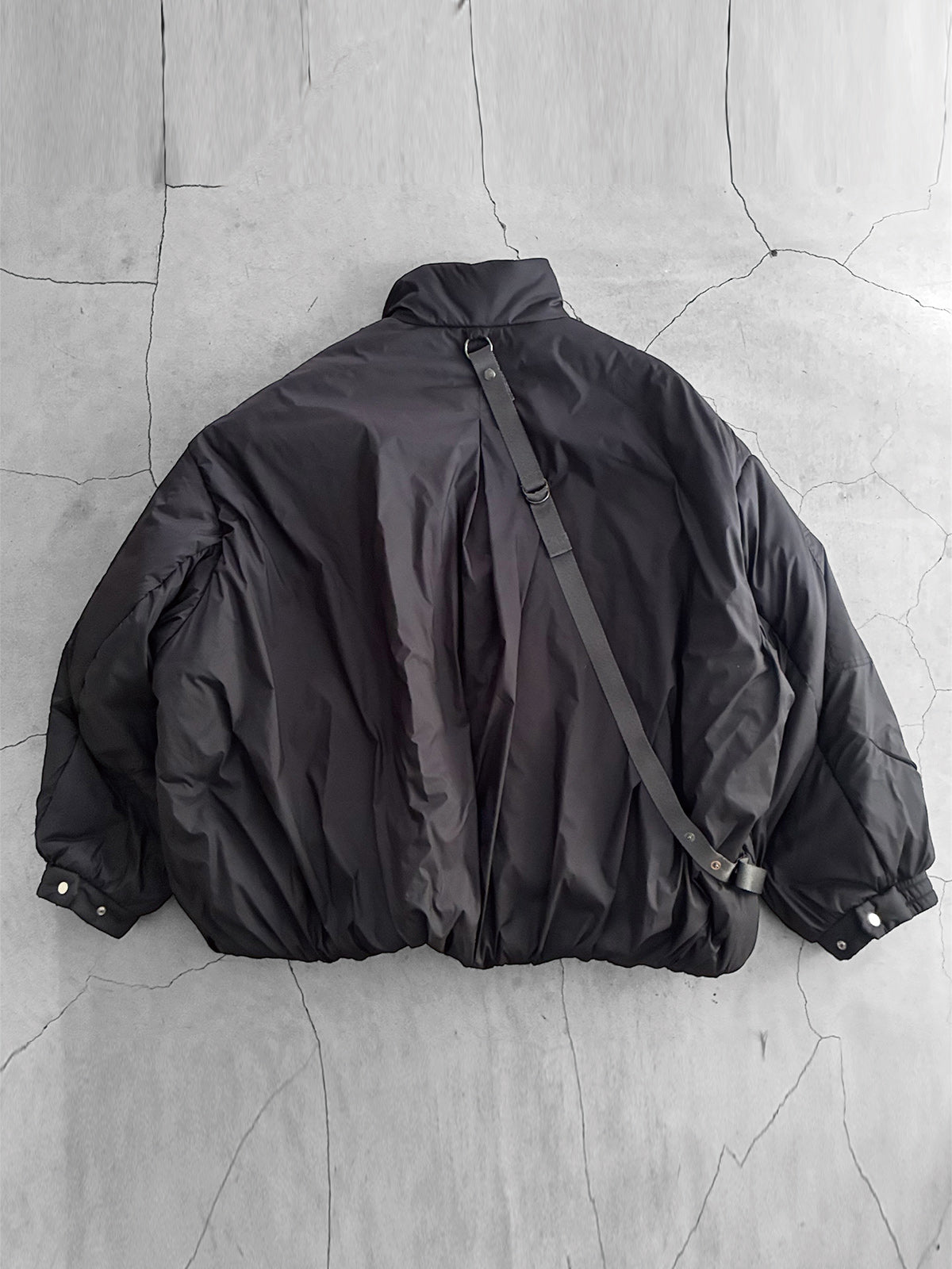 THE JEAN PIERRE ジャン・ピエール Signature Drop Puffer Blouson - BLACK -