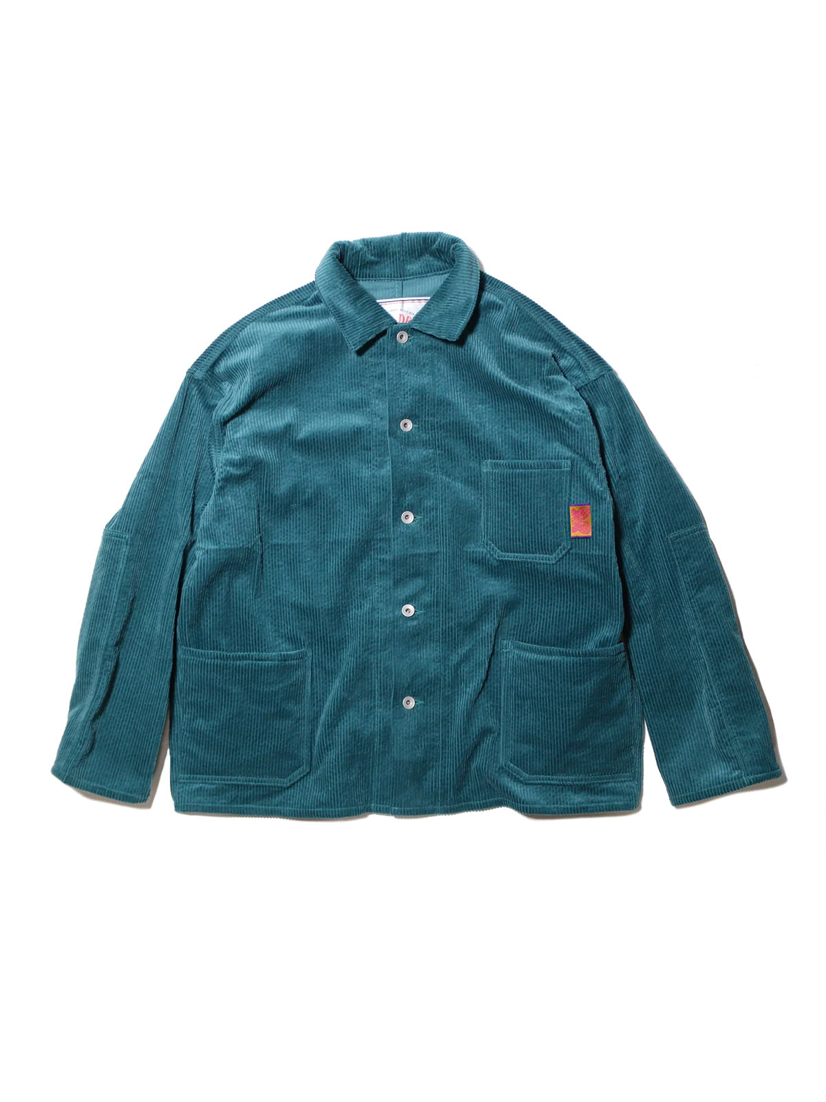 NATAL DESIGN ネイタル デザイン BRIAN JACKET CORDUROY２ - BLUE GREEN -