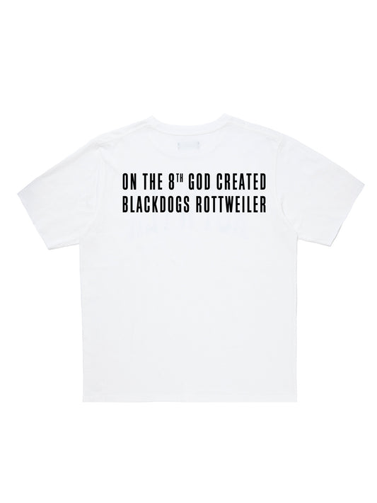 ROTTWEILER ロットワイラー R9_GOD TEE - WHITE -