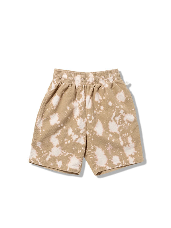 Cookman クックマン シェフパンツ Chef Pants Short Corduroy Bleach - BEIGE -