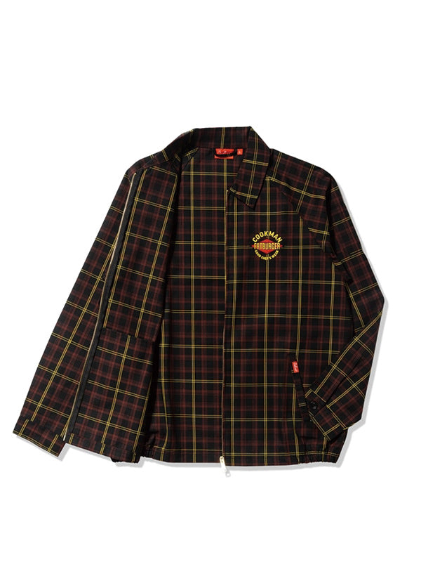 Cookman クックマン Tシャツ Delivery Jacket FAT Tartan Check